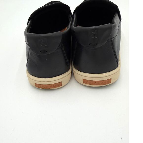 Cole Haan Pinch Penny Loafer Mens 9 Black Leather Slip On Comfort Preppy Coastal main image 4